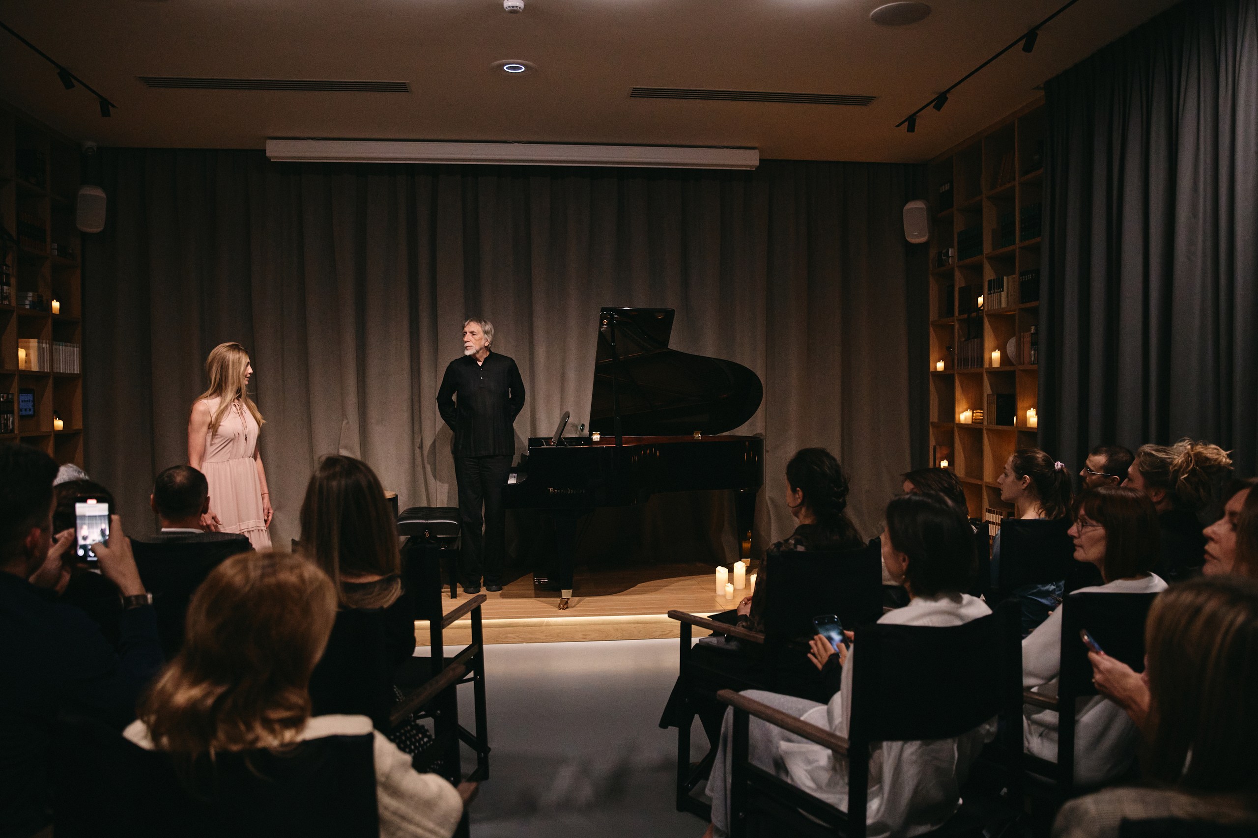 Благотворительный концерт композитора, философа Владимира Мартынова